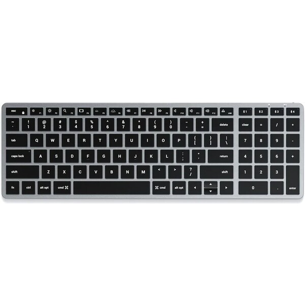 Satechi SLIM X2 Slim bezdrôtová klávesnica US vesmírne šedá