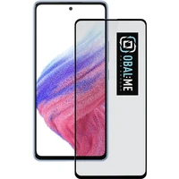 Obal:Me 5D tvrdené sklo Samsung Galaxy A52/A52 5G/A52s 5G/A53 5G čierne - Ochranné fólie a sklo