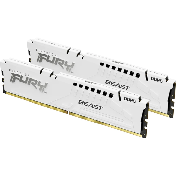 Kingston FURY Beast White DDR5 64GB 5600MT/s CL36 DIMM (2x32GB) EXPO/XMP - Operačné pamäte - Hlavný obrázok