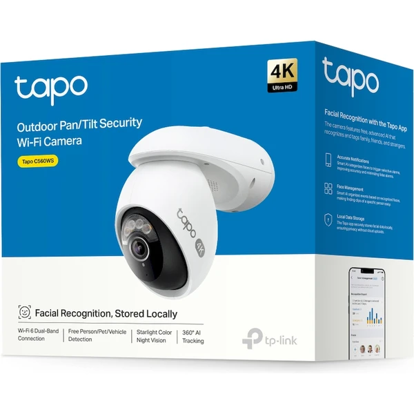 TP-Link Tapo C560WS biela - IP kamery - Obrázok PM8F000K01