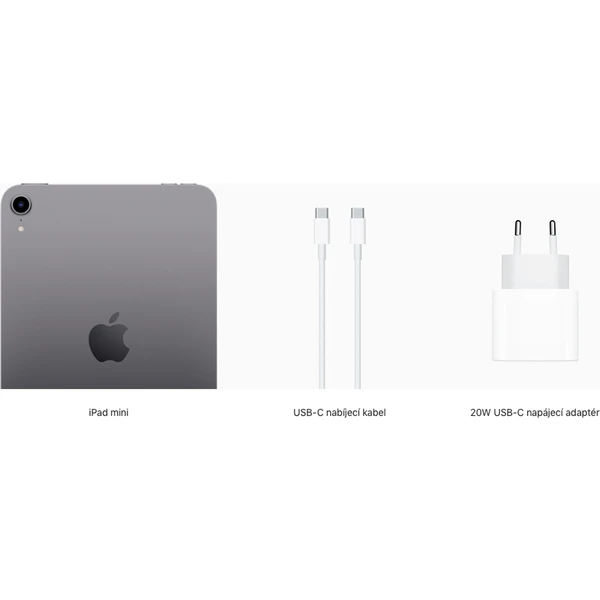Apple iPad mini 256GB Wi-Fi vesmírne šedý (2021) (Kategória B) - Tablety - Obrázok PMS5300401