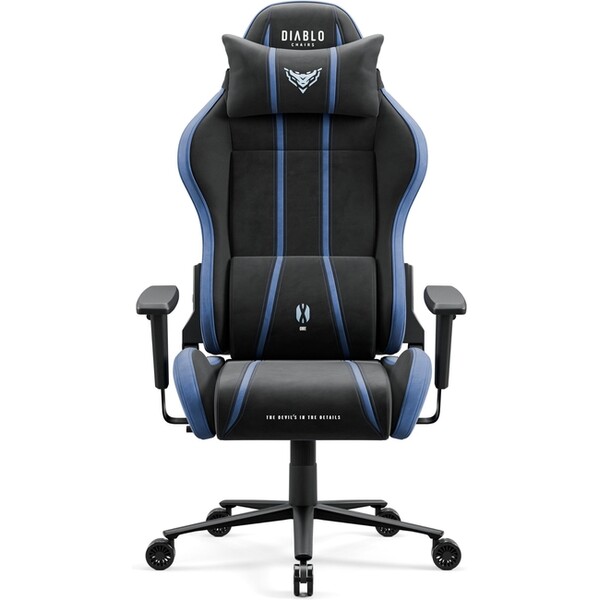 Diablo X-One 2.0 Normal Size herná stolička látková nočne modrá