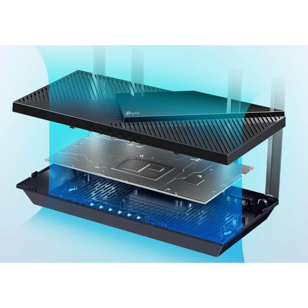 TP-LINK Archer AX55 Wi-Fi 6 router čierny - Wi-Fi routery - Obrázok PN9T600301
