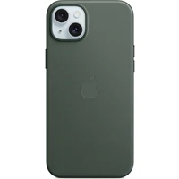 Kryt z tkaniny FineWoven s MagSafe na iPhone 15 Plus listovo zelený - Puzdra