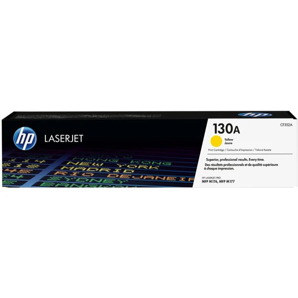 HP CF352A č. 130 Žltá originálna - Tonery - Hlavný obrázok