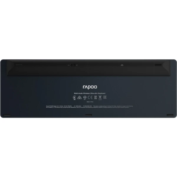 Rapoo E9100M bezdrôtová klávesnica čierna - Klávesnice - Obrázok PNSL600301