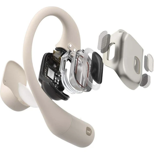 Shokz OpenFit Bluetooth slúchadlá béžové - Slúchadlá - Obrázok PNV6G00101