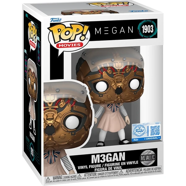 Funko POP! #1903 Movies: M3GAN - M3GAN (Metallic) - Funko POP! - Obrázok PO0J000K01