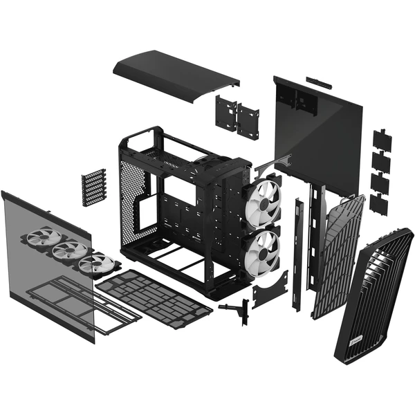 Fractal Design Torrent RGB Čierna - Počítačové skrine - Obrázok PO49300401