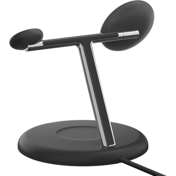 Belkin BOOST CHARGE™ PRE 15W MagSafe 3v1 (Qi2) nabíjacia stanica čierna - Nabíjačky - Obrázok POW9000J01