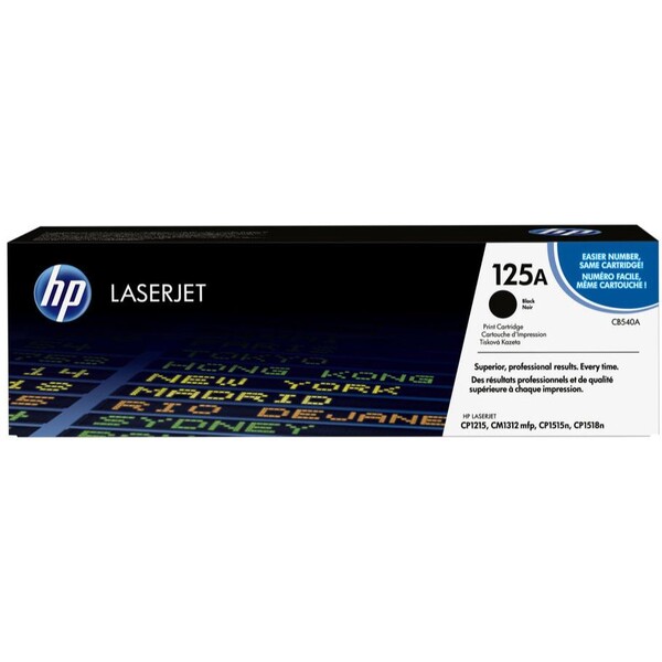 E-shop HP CB540A č. 125 Čierna originálna