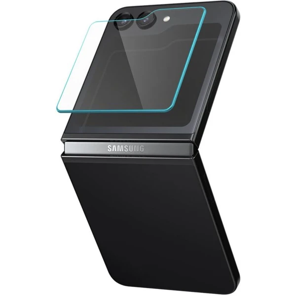 Spigen Glass tR EZ Fit Cover 2 Pack tvrdené sklo Samsung Galaxy Z Flip5 - Ochranné fólie a sklo - Obrázok PPJ6G00101