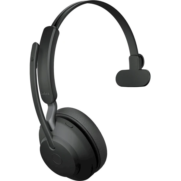 Jabra Evolve2 65 Link380/390a UC Mono slúchadlá so stojanom čierna - Slúchadlá - Obrázok PQ4J000K01