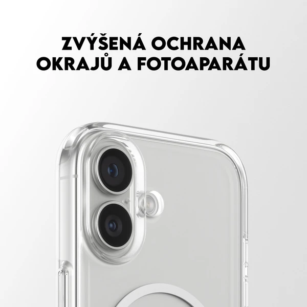 PanzerGlass® CARE Urban kryt s MagSafe Apple iPhone 17 číry/biely - Puzdra - Obrázok PQEH000K01
