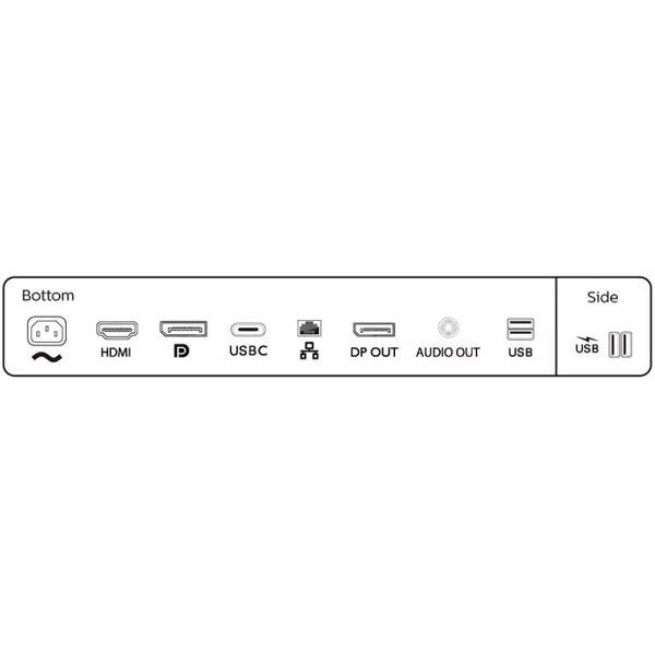 Philips 243B1/00 USB-C monitor 23,8" - Monitory - Obrázok PQGJF00101