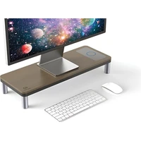 Powerton ERGO DOKY podstavec pod monitor s dokovacou stanicou hnedý - Dokovacie stanice