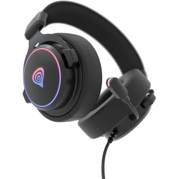 Genesis NEON 764 headset čierny - Slúchadlá - Obrázok PRSE000K01