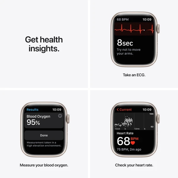 Apple Watch Series 7 45mm hliník (Kategória A) - Inteligentné hodinky - Obrázok PRZZ000501