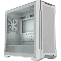GIGABYTE C102 GLASS ICE biela - Počítačové skrine