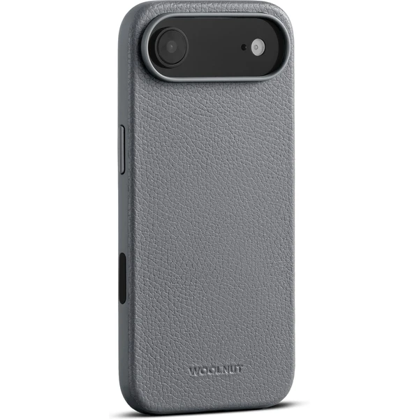 Woolnut MagSafe kožený kryt iPhone Air sivý - Puzdra - Hlavný obrázok