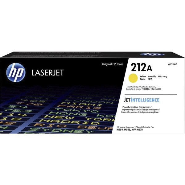 HP W2122A č. 212A Žltá originálna - Tonery - Hlavný obrázok