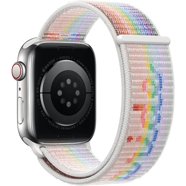 Apple Watch prevliekací športový remienok 49/45/44/42mm Pride Edition (2022) - Remienky - Obrázok PTCD300401