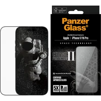 PanzerGlass® Ceramic II sklo Apple iPhone 17/16 Pro s inštalačným rámčekom - Ochranné fólie a sklo