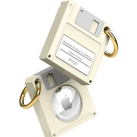 ELAGO puzdro na floppy disk pre Apple AirTag béžové - Puzdra