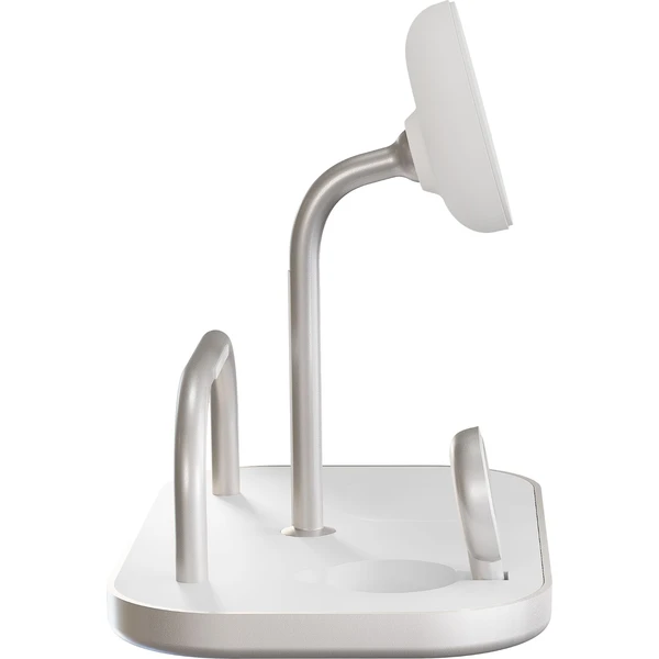 ZENS 4-in-1 MagSafe/Qi2 4v1 nabíjacia stanica (60W) strieborná - Nabíjačky - Obrázok PTFL000K01