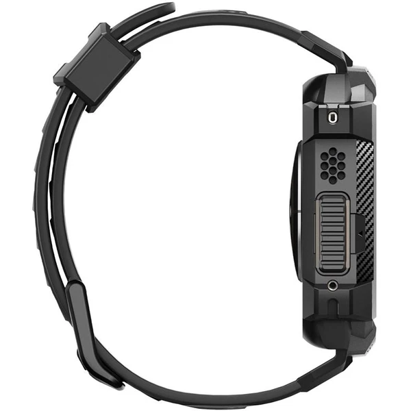 Spigen Rugged Armor Pro remienok s puzdrom Apple Watch Ultra 3/2/1 (49mm) čierny - Puzdra - Obrázok PTK0000N01