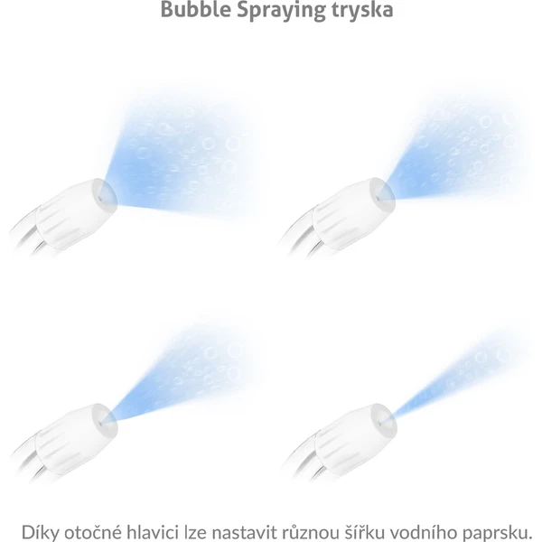 TrueLife AquaFloss Mini M50 ústna sprcha čierna - Ústne sprchy - Obrázok PTUL000K01