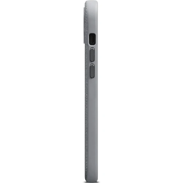 Woolnut MagSafe kožený kryt pre iPhone 15 Plus sivý - Puzdra - Obrázok PU00000L01