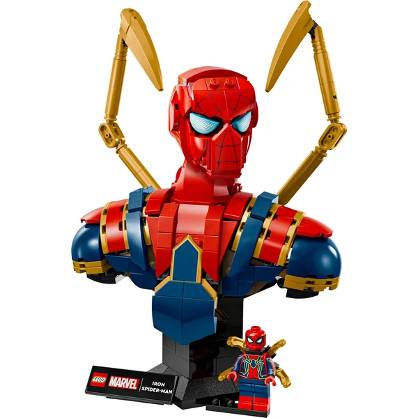 LEGO Marvel 76326 Busta Iron Spider-Mana - LEGO - Obrázok PUAJ000K01