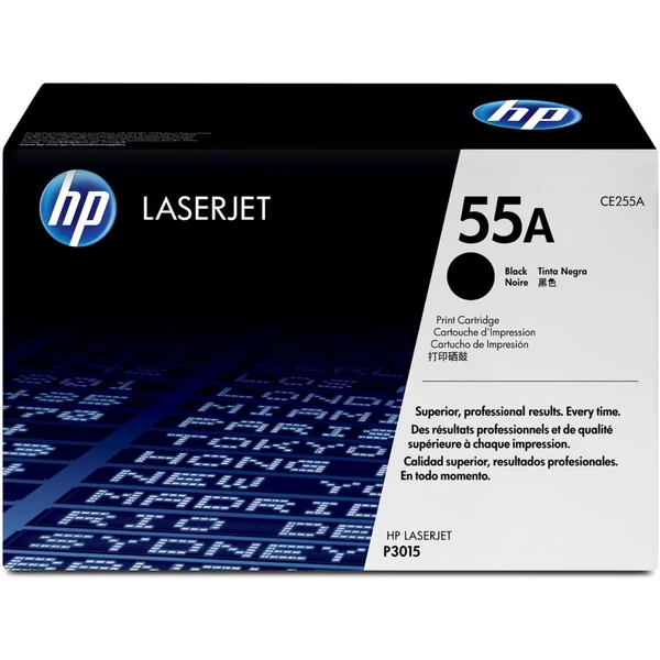 HP CE255A č. 55A Čierna originálna - Tonery - Hlavný obrázok