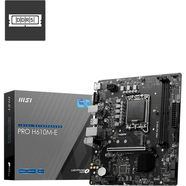 MSI PRE H610M-E - Základné dosky - Obrázok PV7M000K01
