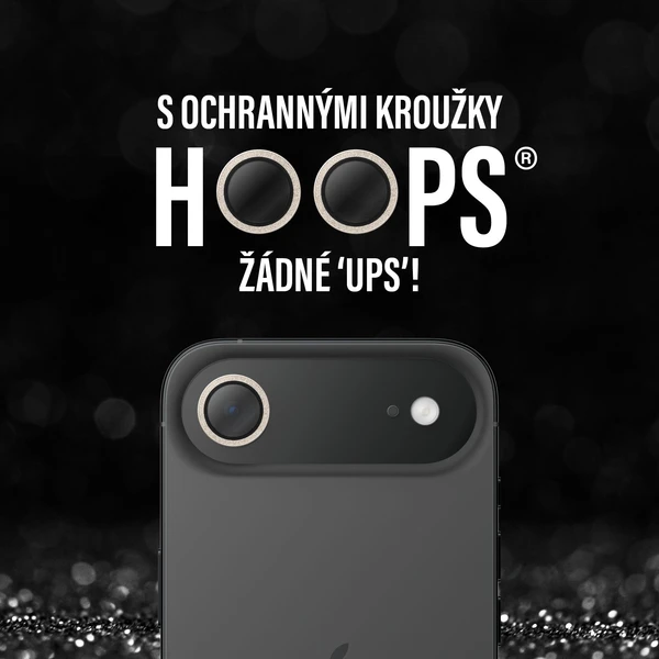PanzerGlass® Hoops skla Apple iPhone Air trblietavo zlaté - Ochranné fólie a sklo - Obrázok PVEH000K01