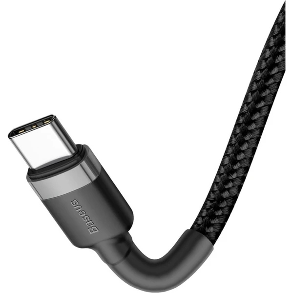Baseus Cafule USB-C/USB-C napájací kábel 60W 2m čierny - Káble a redukcie - Obrázok PX95300401