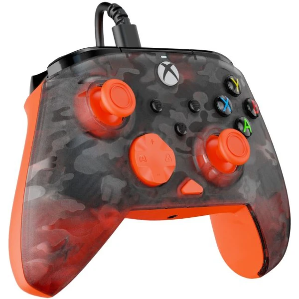 Turtle Beach herný ovládač Rematch Core Ghost Black Camo (XBOX/PC) oranžový - Herné ovládače - Obrázok PXMH000K01