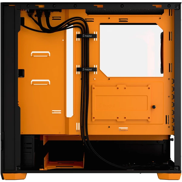 Fractal Design Pop Air RGB Orange Core TG Clear Tint - Počítačové skrine - Obrázok PY6A000601