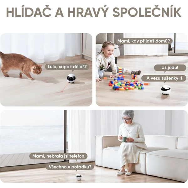 Enabot EBO Air 2 biela - IP kamery - Obrázok PY8L000K01