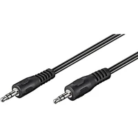 PremiumCord 3,5 mm/3,5 mm kábel 15 m čierny - Káble a redukcie