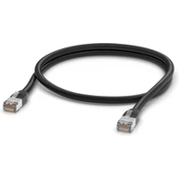 Ubiquiti UniFi RJ45/RJ45 Cat5e vonkajší patch kábel 1m čierny - Káble a redukcie