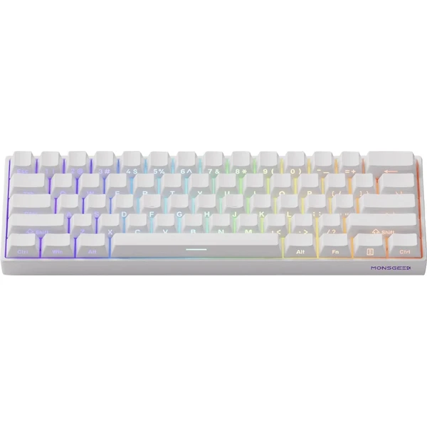 Akko MonsGeek FUN60 Pro-ST herná klávesnica (US) biela - Klávesnice - Obrázok PZKG000K01