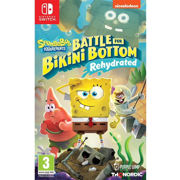 Spongebob SquarePants: Battle for Bikini Bottom - Rehydrated (SWITCH) - Hry na Nintendo Switch - Hlavný obrázok