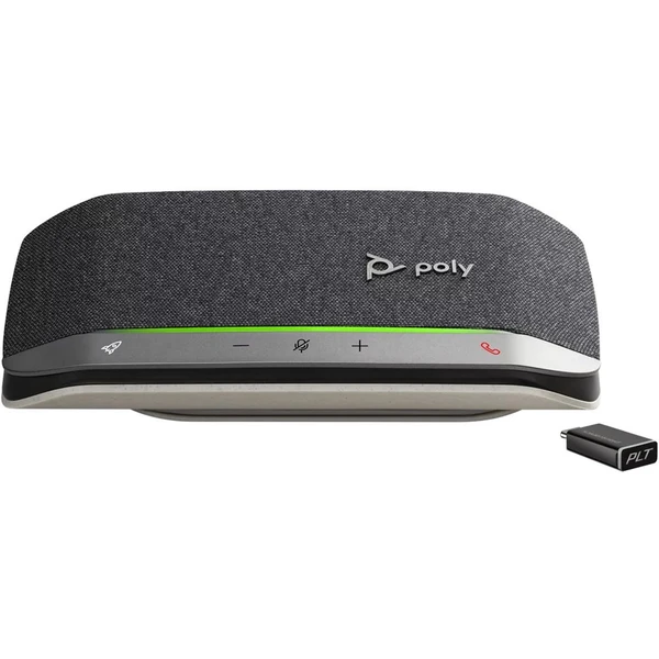 Poly Sync 20+ MS TEAMS hlasový USB-C komunikátor sivý - Reproduktory - Hlavný obrázok