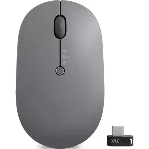 Lenovo Go Multi-Device bezdrôtová myš šedá - Myši - Hlavný obrázok