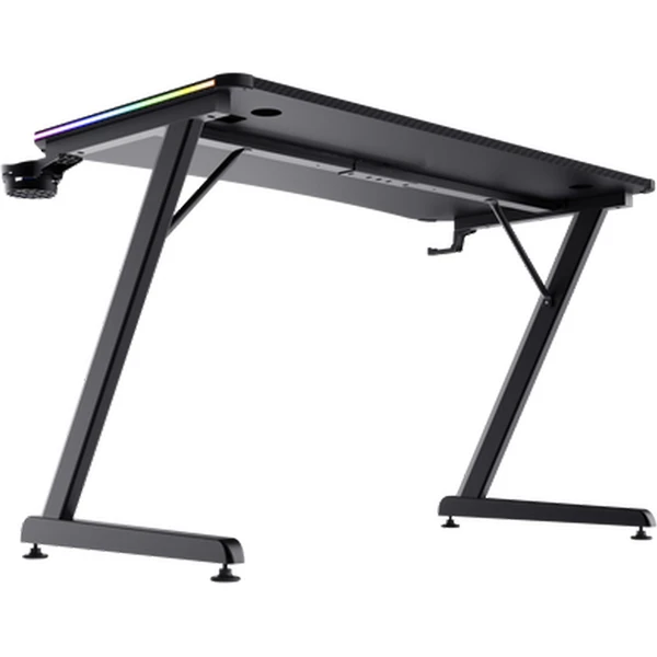 Trust GXT709 Luminius RGB herný stôl čierny - Stoly - Obrázok Q0XD000O01