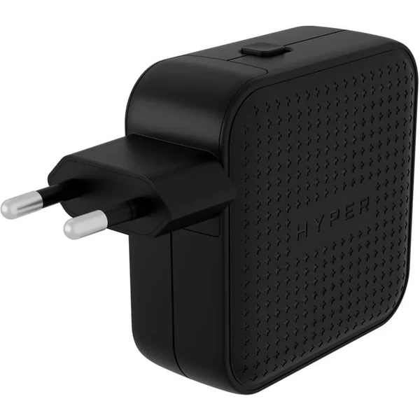 Hyper® HyperJuice® 70W USB-C GaN nabíjací adaptér (2xUSB-C + 1xUSB-A) čierny - Nabíjačky - Obrázok Q135000K01