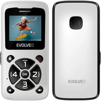 EVOLVEO EasyPhone ID mobilný telefón pre seniorov biely - Mobilné telefóny