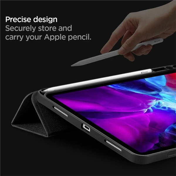 Spigen Urban Fit Apple iPad Pro 11" (22/21/20/18) čierne - Puzdra - Obrázok Q1E5000O01